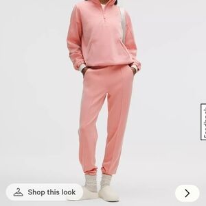 lululemon athletica Pink High-Waist Jogger Pants